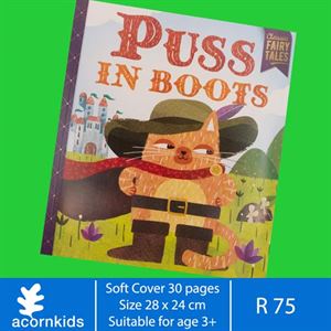 Acornkids Classic Fairy Tales: Puss in Boots Book