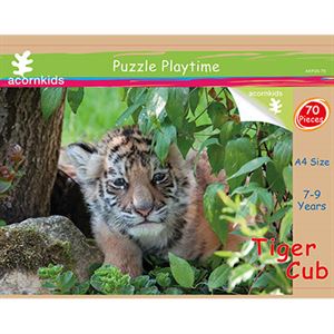 Acornkids Tiger Cub Puzzle 70 Pieces (7-9 years)